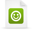 file,document,paper,green icon