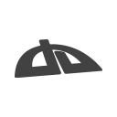 connect, deviantart, network, online, seo, social, software svg vector icon