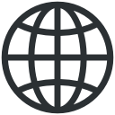 earth, globe, internet, planet svg vector icon