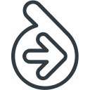 doctrine, logo, media, social svg vector icon
