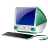 computer, desktop, device, electronic, electronics, monitor, pc, system, technology icon
