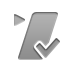 shear,checkmark icon
