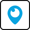 media, periscope, social svg vector icon
