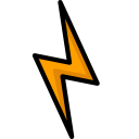 colour, harry, harrys, lightning, potter, scar svg vector icon
