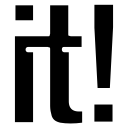 it, media, network, social svg vector icon