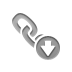link,down icon