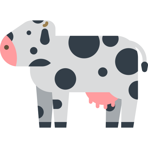 Cow svg vector icon