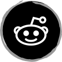 logo, media, reddit, social svg vector icon