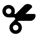 scissors svg vector icon