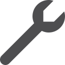 wrench svg vector icon