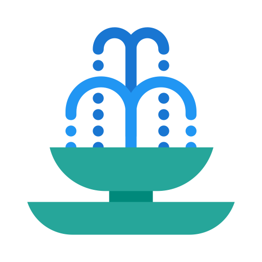 Fountain svg vector icon