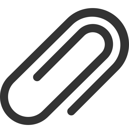 Clip svg vector icon