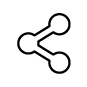 connection, network, share, sharing icon