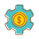 bank, financial, internet, making, money, technology svg vector icon