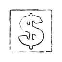 banking, currency, dollar, exchange, payment, price svg vector icon