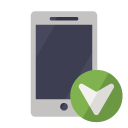 phone,down icon