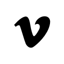 company, logo, media, social, vimeo svg vector icon
