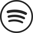 circle, high quality, media, music, social, social media, spotify svg vector icon