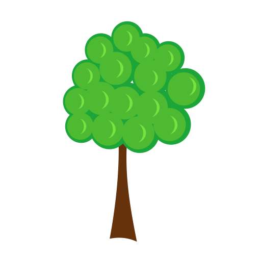 Tree svg vector icon