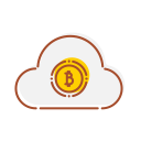 bank, banking, cloud, financial, internet, technology svg vector icon