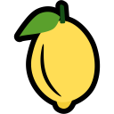 citrus, food, lemon, nutrition svg vector icon