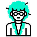 avatar, human, man, occupation, profession, scientist svg vector icon