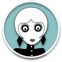 goth,girl,child,kid,people,person,human,profile,account,user icon