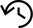 recent, reload, search, time svg vector icon