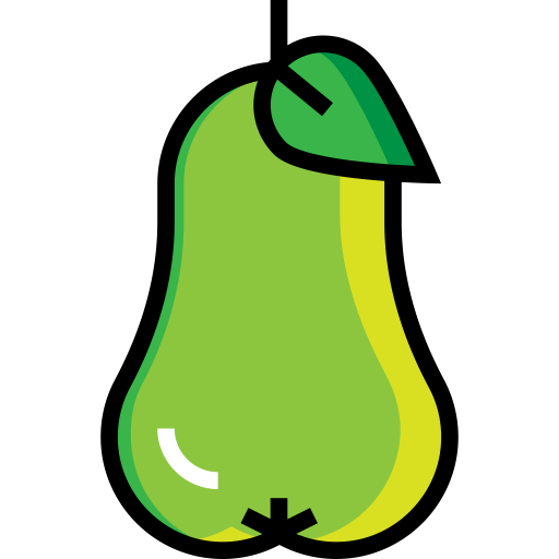 Pear svg vector icon