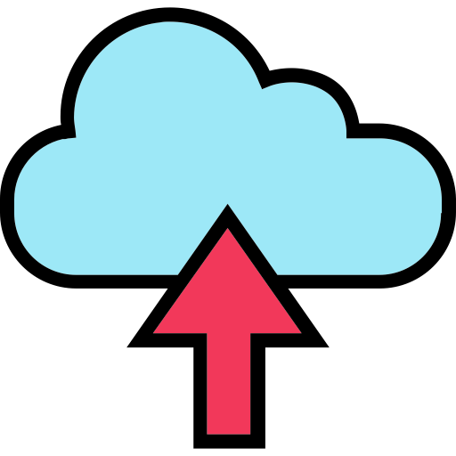 Cloud Storage svg vector icon