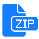 document, file, zip svg vector icon