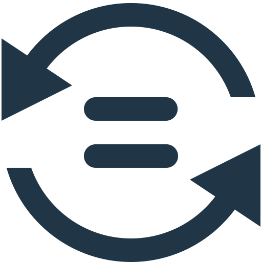 Time Synchronization svg vector icon