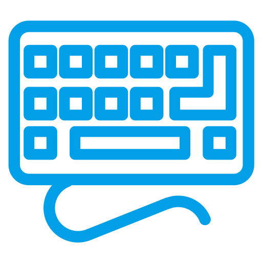 Keyboard svg vector icon