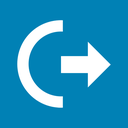 log, off, power icon