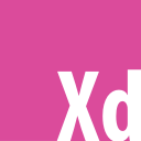 adobe, square, xd svg vector icon