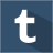 social,media,flat,shadow,set,tumblr icon