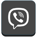 media, social, viber svg vector icon