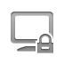 monitor,lock icon