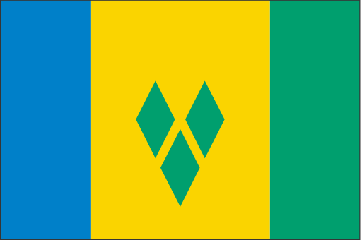 Saint Vincent And The Grenadines svg vector icon