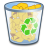recycle,bin,full icon