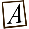 text,italic,file,document icon
