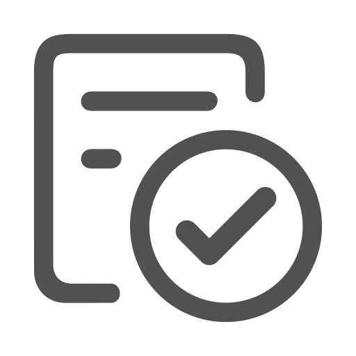 Audited svg vector icon