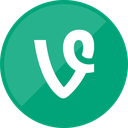 social media, video, vine icon