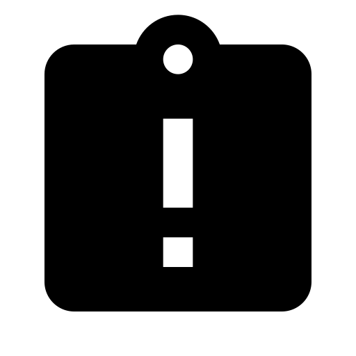 Assignment Late svg vector icon