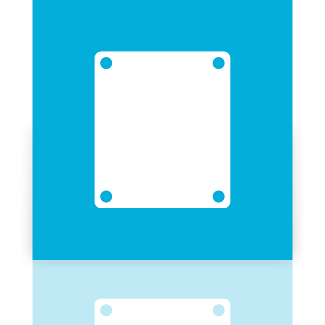 blank,drive,mirror icon