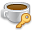 cup,key,coffee,food,mocca,password icon