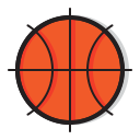 ball, basketball, game, play, sport, sports svg vector icon