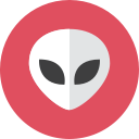 alien svg vector icon