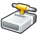 hard,driver,shared,connect icon