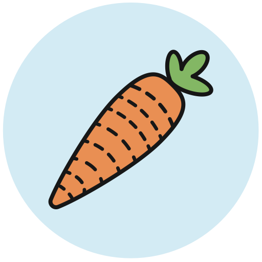 Carrot svg vector icon